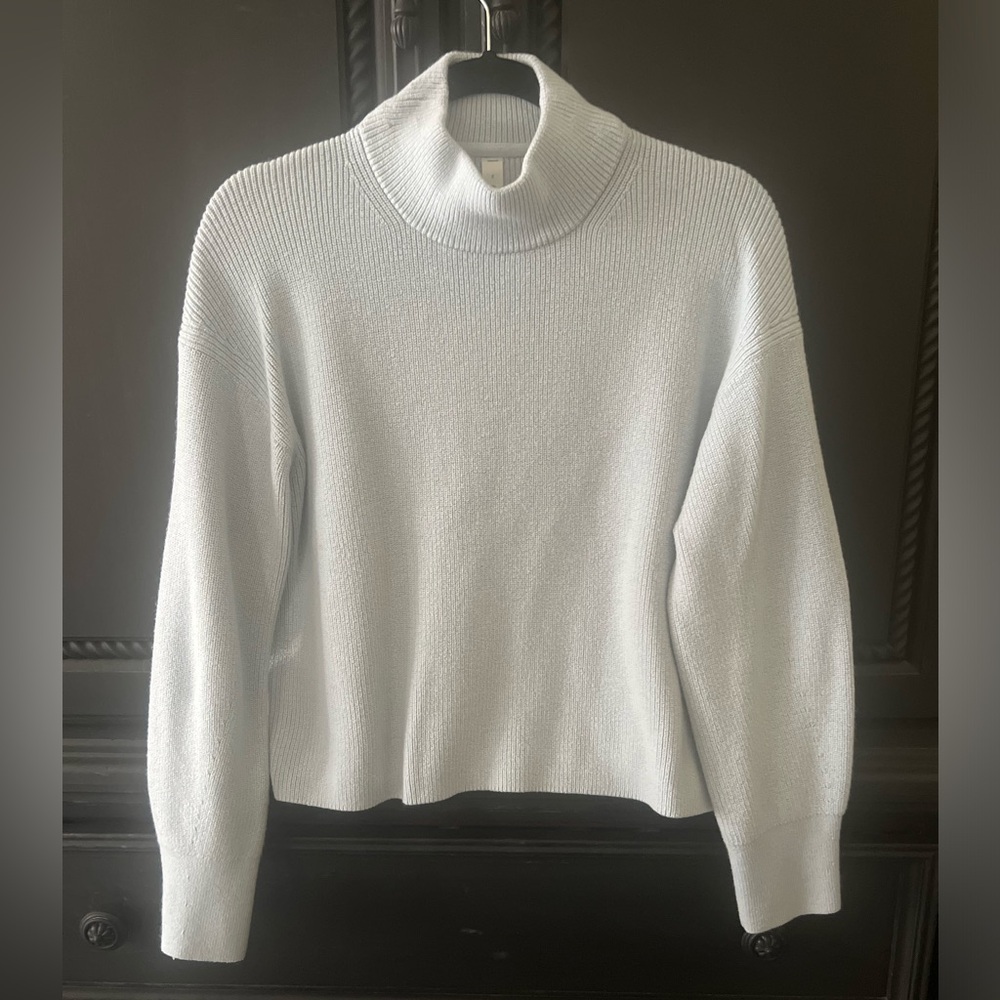 Lululemon Merino Wool-Blend Ribbed Turtleneck Sweater